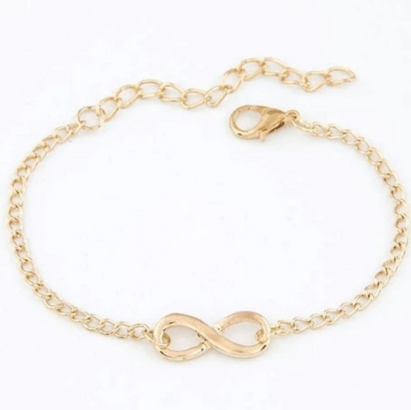 Jewelry - 🔥2 for $15🔥 Infinity Gold Bracelet